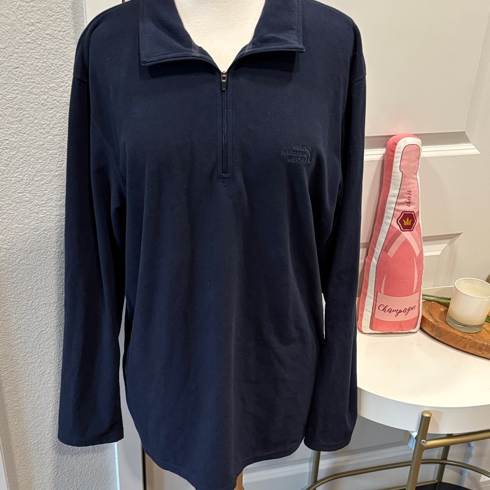 The North Face Navy Blue Fleece Pullover